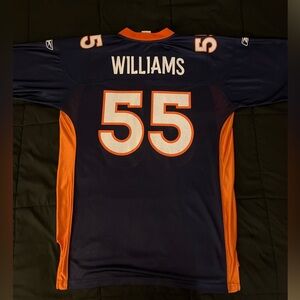 Y2K Denver Broncos DJ Williams jersey